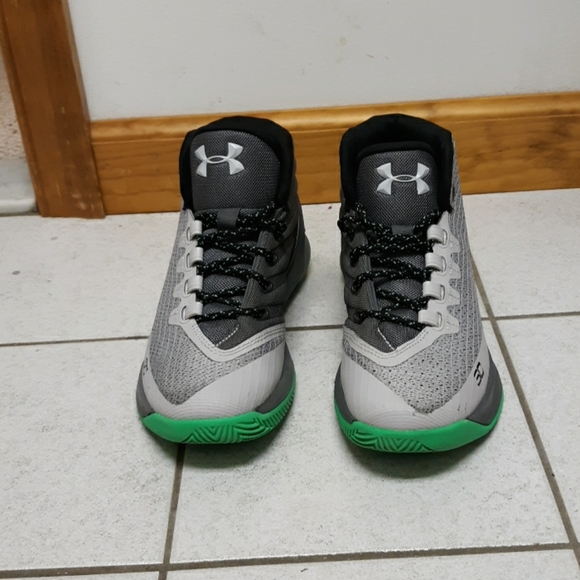 Under armour curry gray matter basketball shoes
